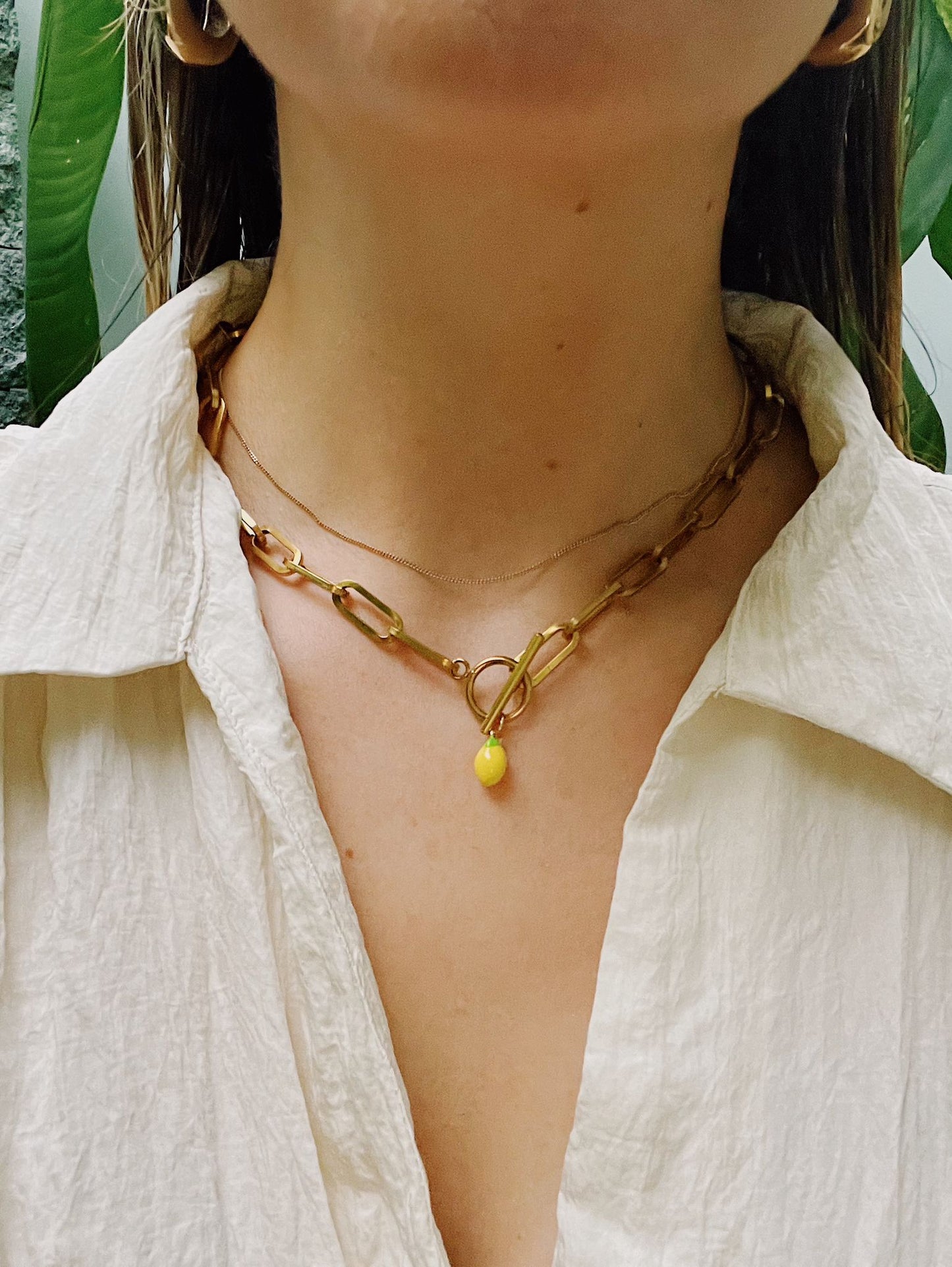 LEMON NECKLACE