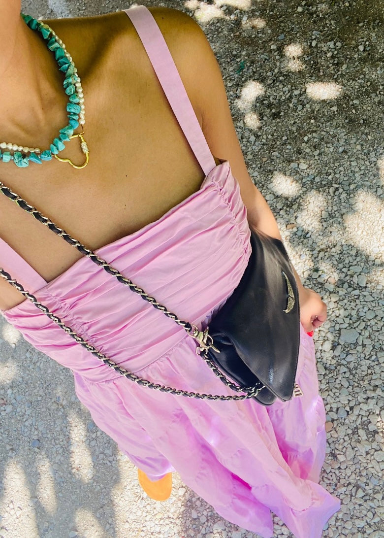 SWEET WATER PEARL HEART NECKLACE