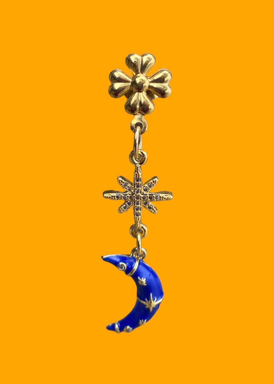 DARK MOON EARRING